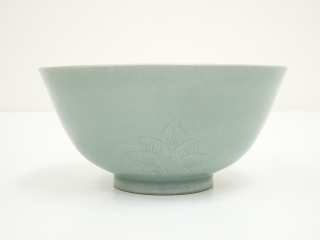 道具 ] - 道具 松月窯 金鐘浩造 高麗青磁茶碗（共箱） | ネット